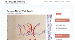 Desktop Screenshot of mtbroadband.org