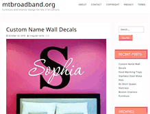 Tablet Screenshot of mtbroadband.org